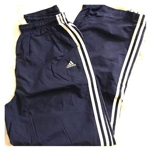 Adidas pants.